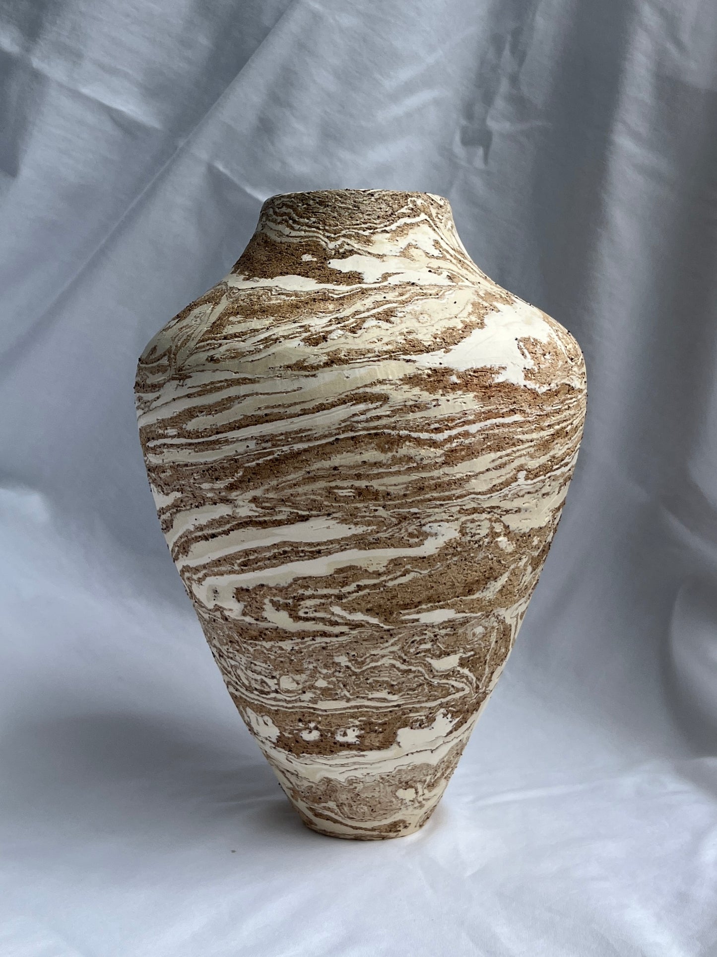Marbled Cone Vase #2