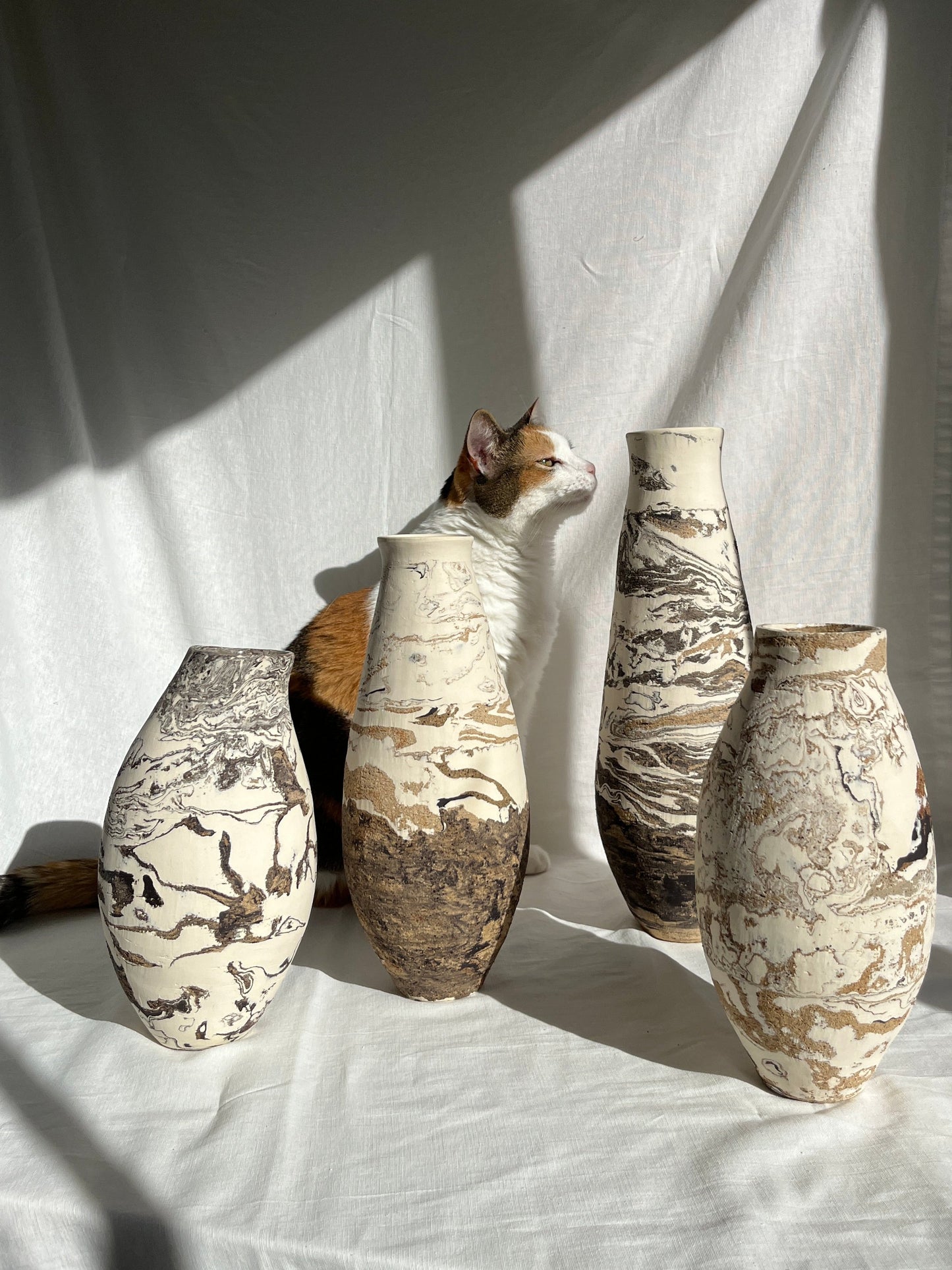 Sculptural Bottle Vase