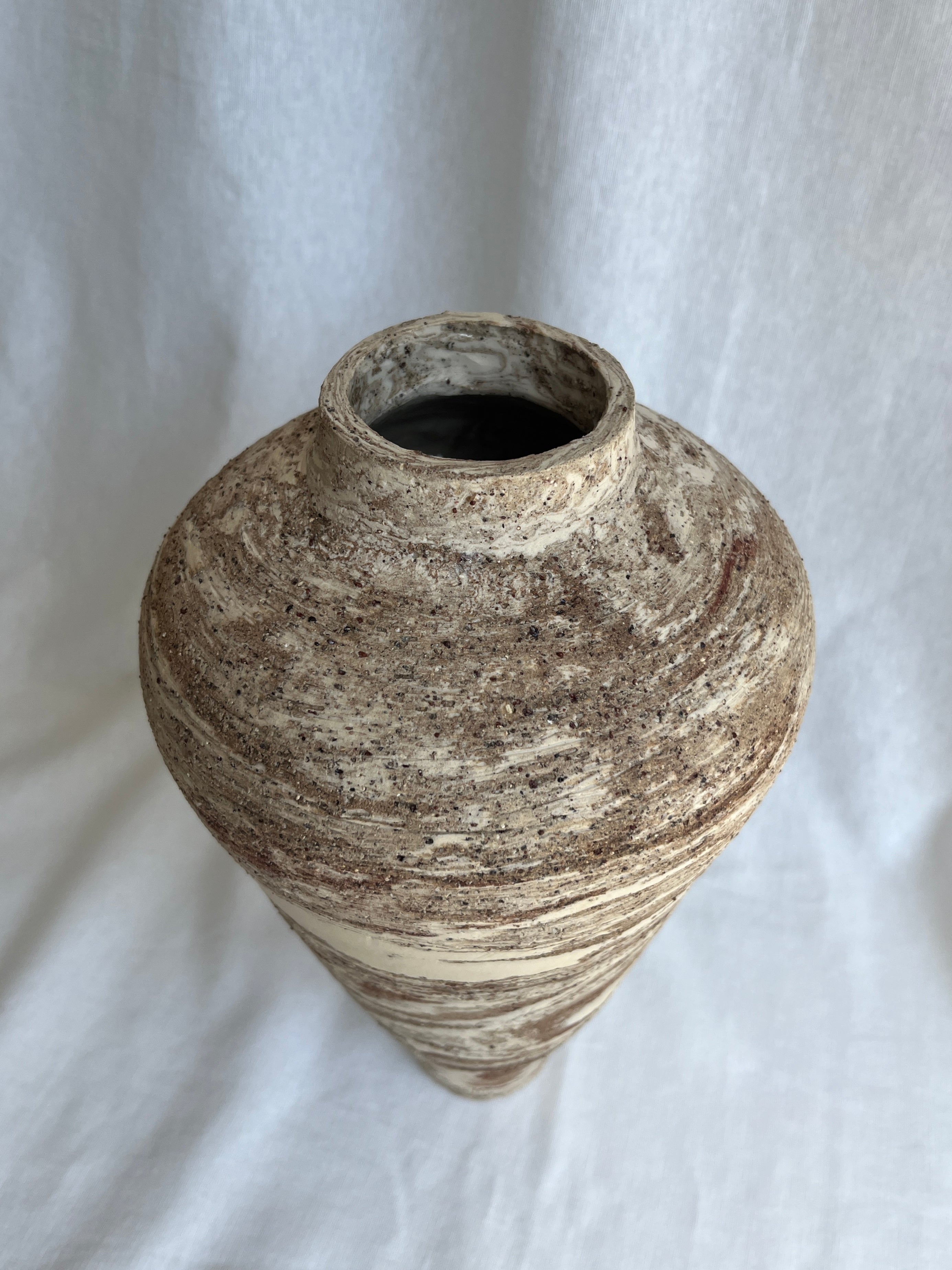 Marbled Cone Vase #3