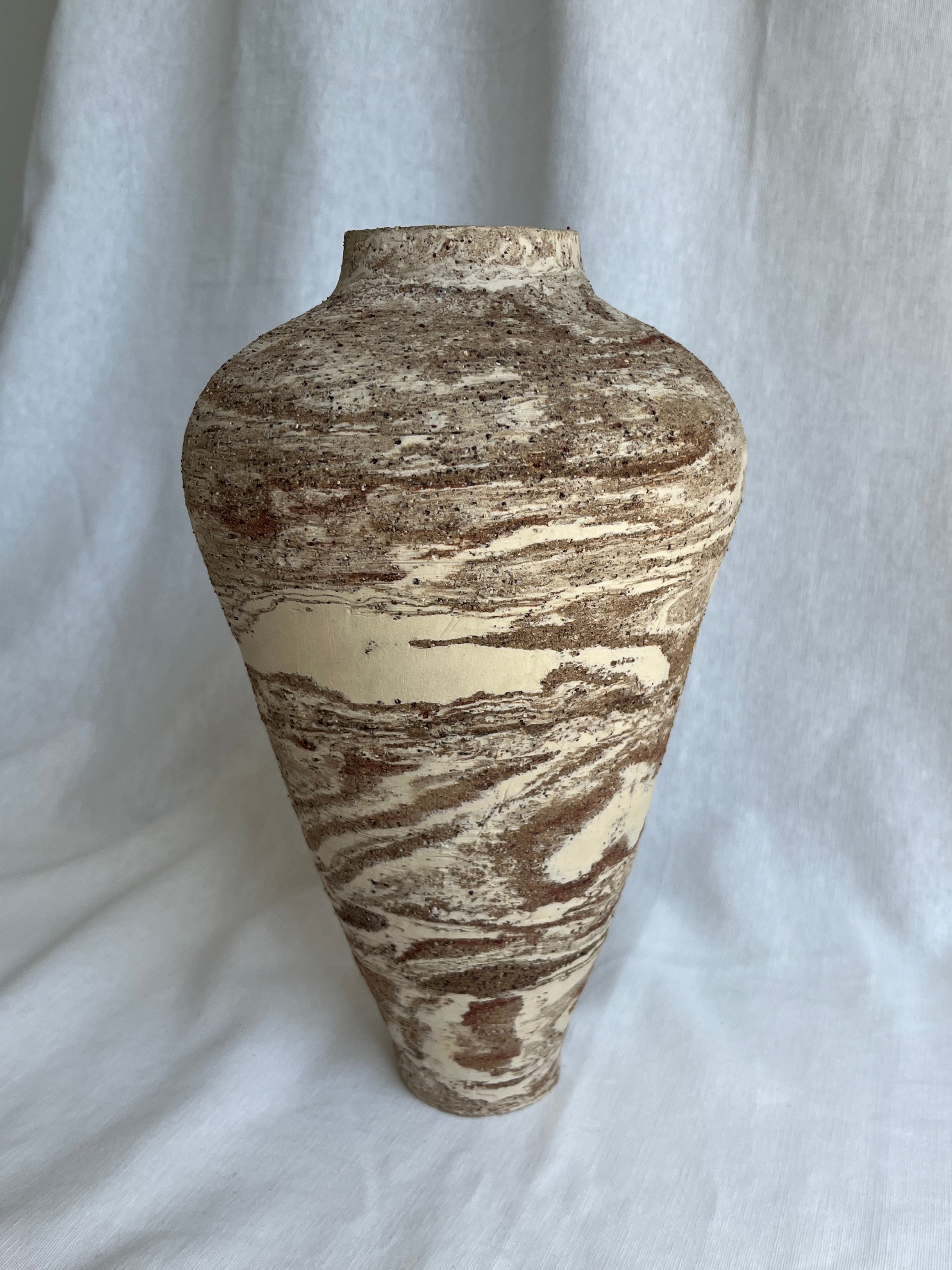 Marbled Cone Vase #3