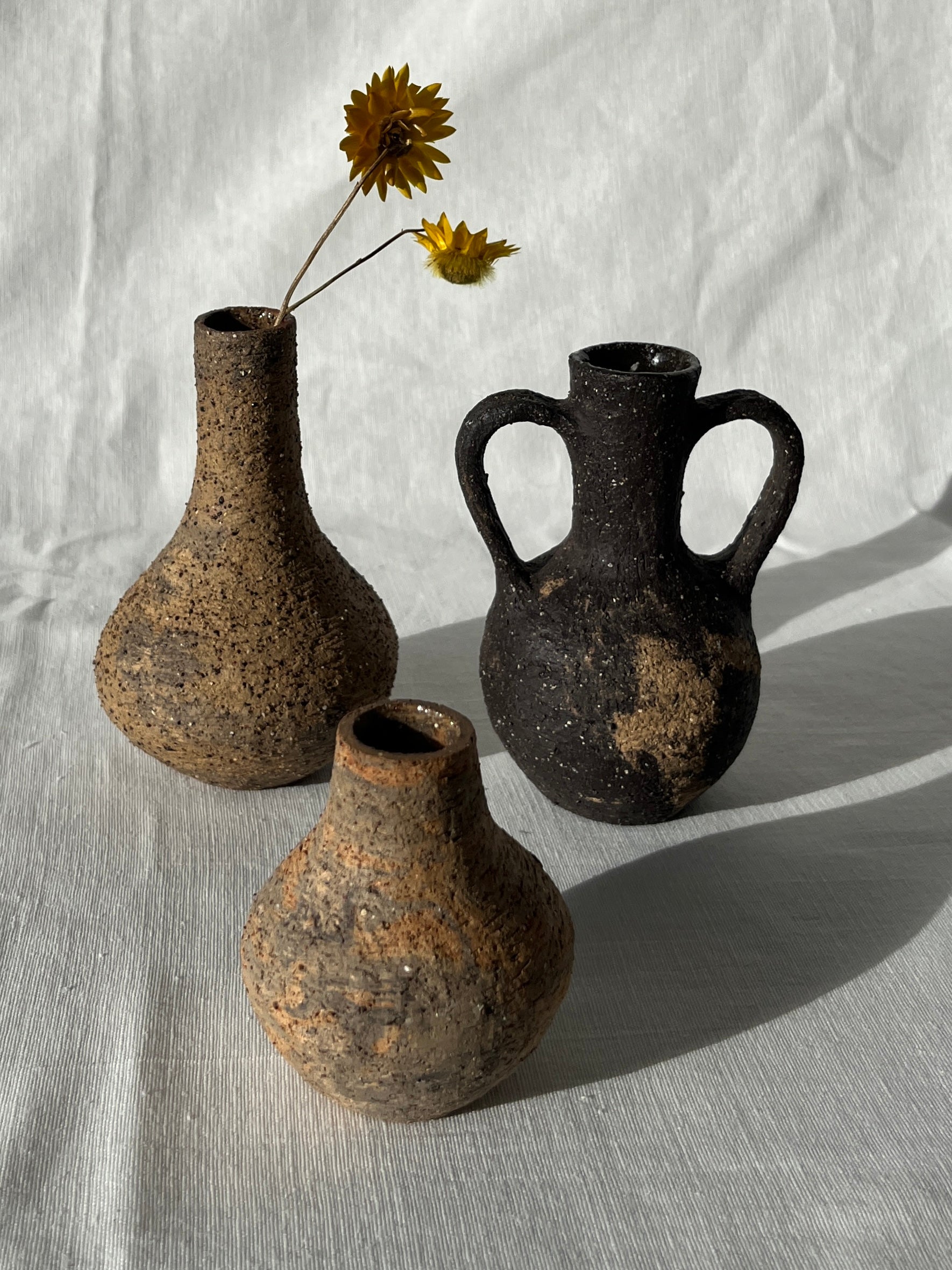Bud Vase - Mixed Handle