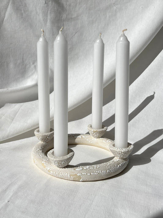 Advent Wreath - Frosty